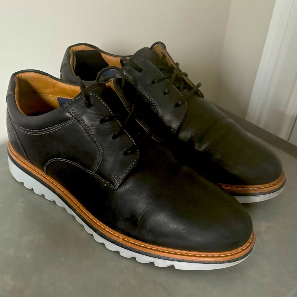 Johnston and Murphy Braydon Plain Toe (black-Size 9)